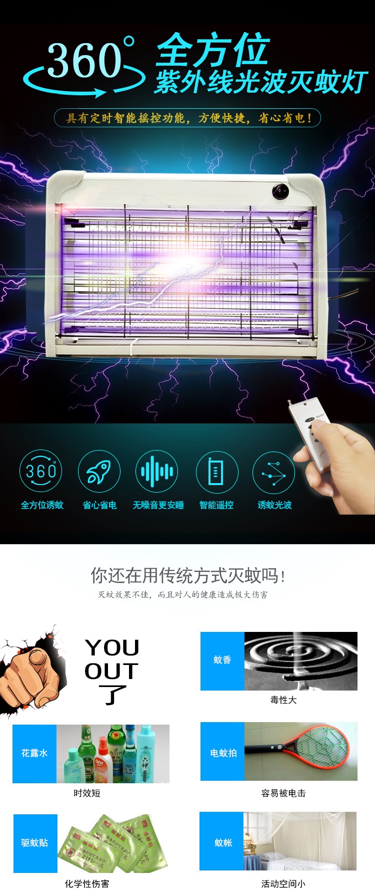 LED滅蚊燈